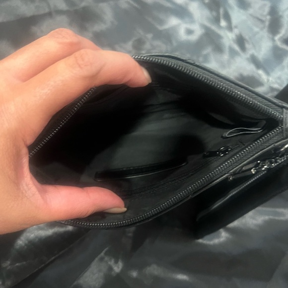 NINE WEST black wristlet and wallet - Picture 8 of 8